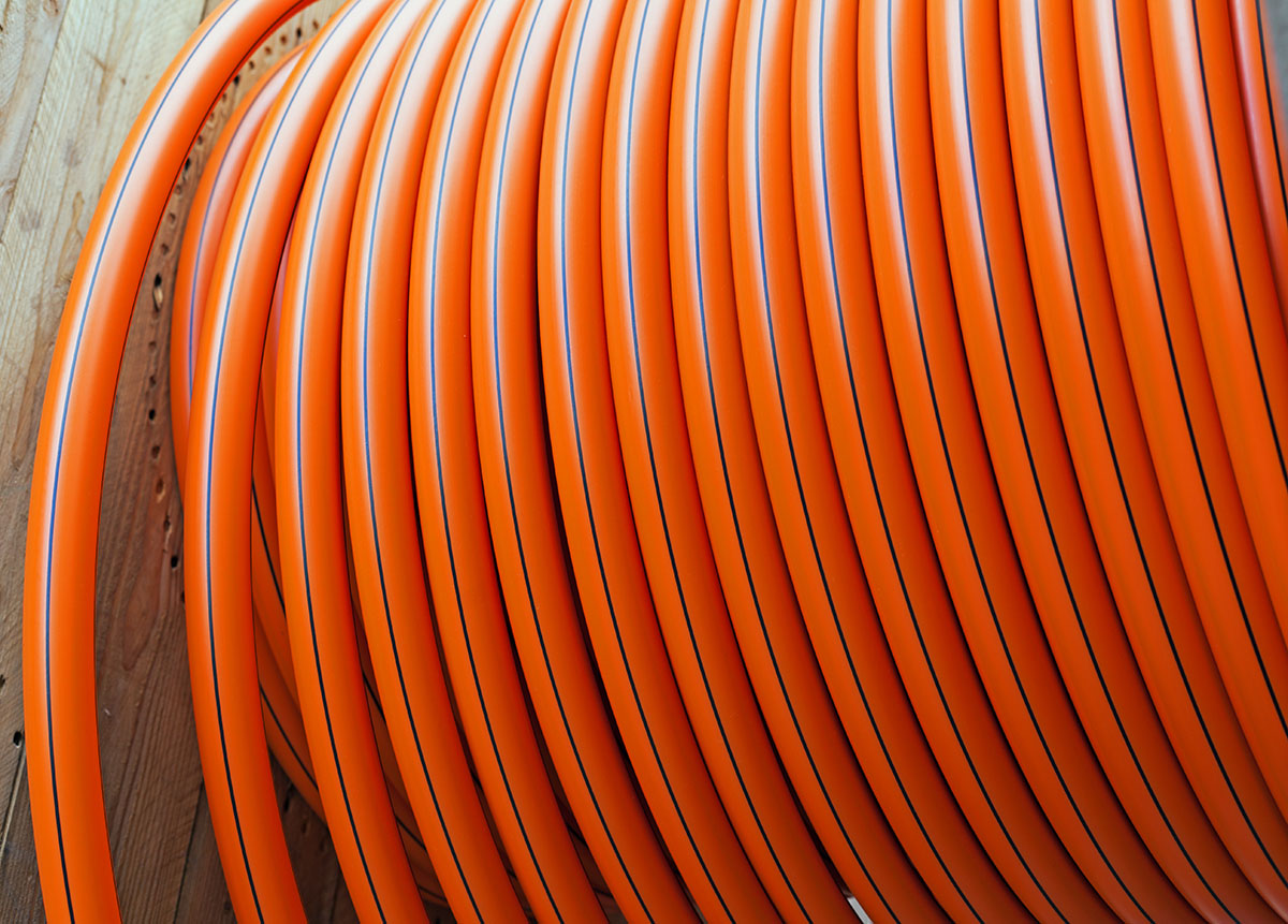 Kabel-Schutzrohr für Glasfaserkabel